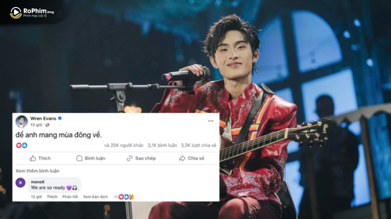 "Để anh mang mùa đông về" – Lời hứa comeback từ ngôi sao trẻ
