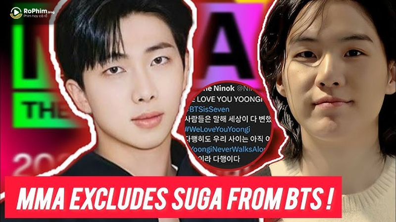 MMA 2024 thẳng tay cắt hình ảnh Suga khỏi đêm vinh danh