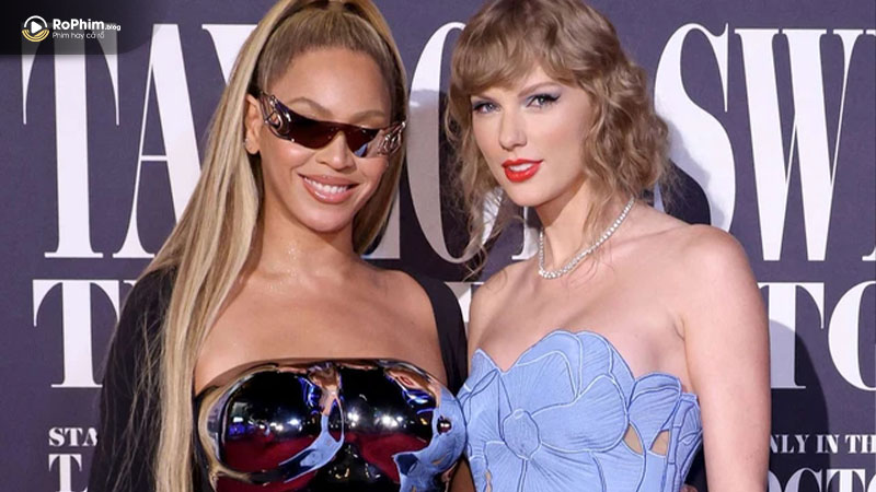 Beyoncé và Taylor Swift cùng chung khung hình tại sự kiện