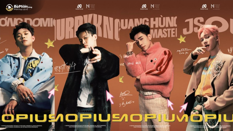 Dương Domic là một trong 4 thành viên trong nhóm nhạc nam MOPIUS