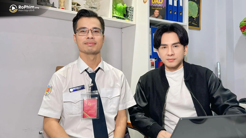 Đan Trường cùng luật sư tiến hành lập vi bằng để nhờ pháp luật can thiệp