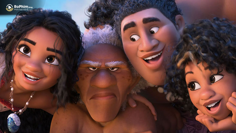 Moana phải cố gắng hoà nhập với nhóm bạn mới