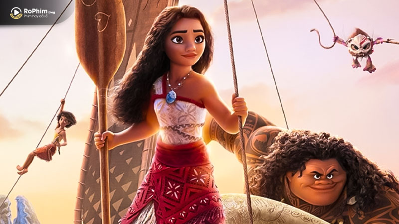 Moana và á thần Maui lại tiếp tục một cuộc phiêu lưu mới