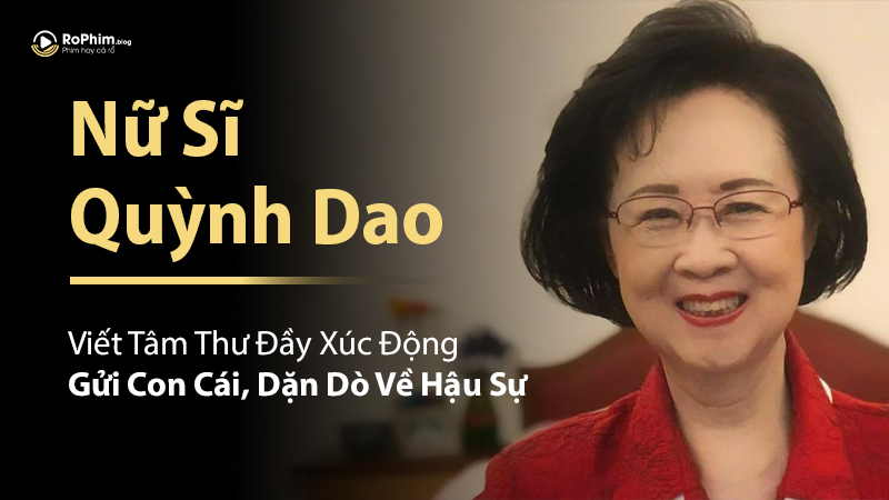 Nữ Sĩ Quỳnh Dao Viết Tâm Thư Đầy Xúc Động Gửi Con Cái, Dặn Dò Về Hậu Sự