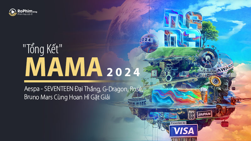 Tổng Kết MAMA 2024: aespa - SEVENTEEN Đại Thắng, G-Dragon, Rosé, Bruno Mars Cùng Hoan Hỉ Gặt Giải