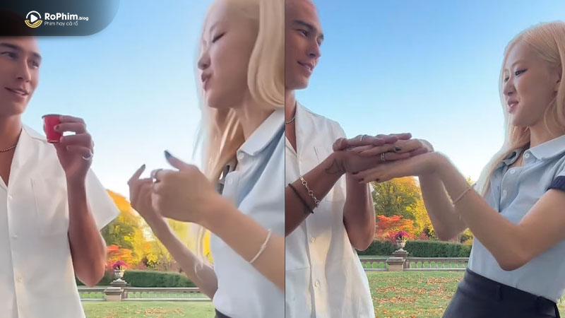 Rosé và Evan Mock được fan “đẩy thuyền” sau màn thực hiện thử thách nhảy APT. cùng nhau trên TikTok
