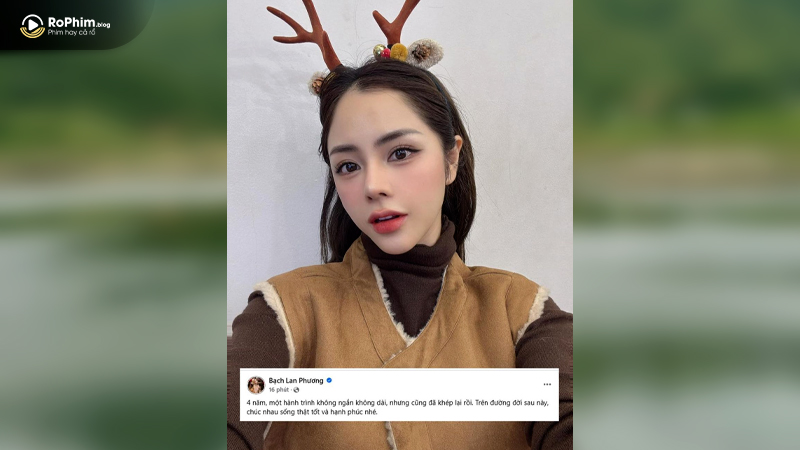 Dòng trạng thái đầy ẩn ý của Bạch Lan Phương trên mạng xã hội