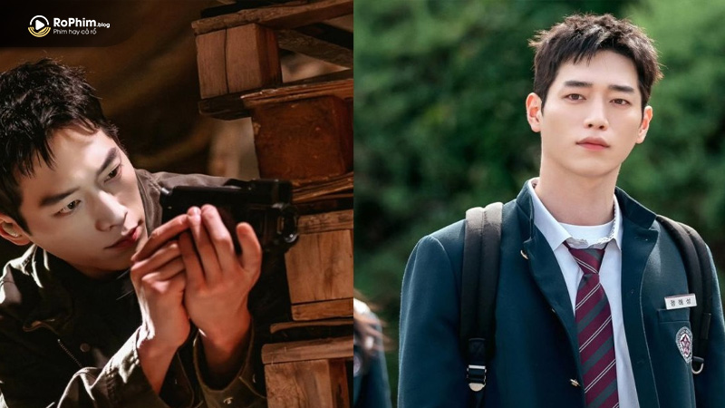Jung Hae Sung, điệp viên cải trang thành học sinh điều tra kho vàng thất lạc trong Undercover High School.