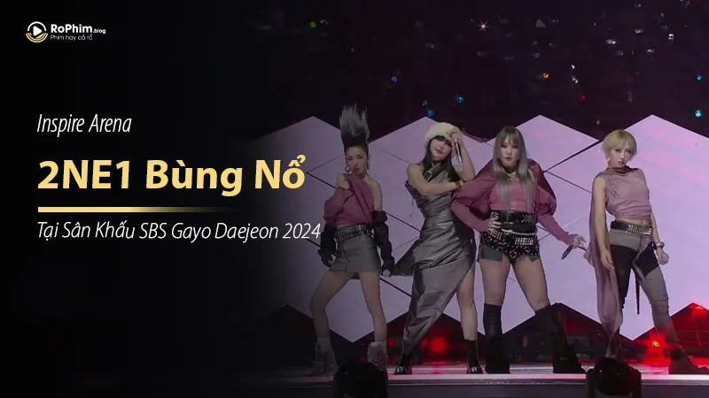 2NE1 Bùng Nổ Tại Sân Khấu SBS Gayo Daejeon 2024