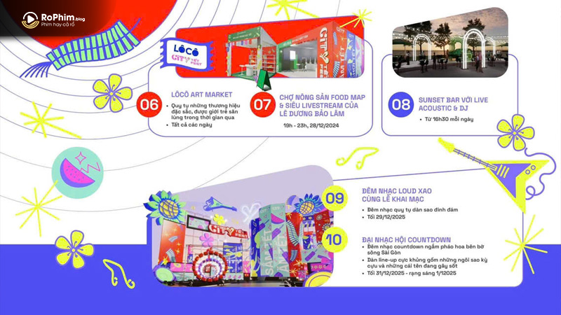 Loạt sự kiện hấp dẫn tại City Tết Fest