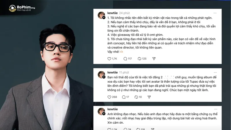 Phát ngôn của Kewtiie xoay quanh tranh cãi với fan BTS