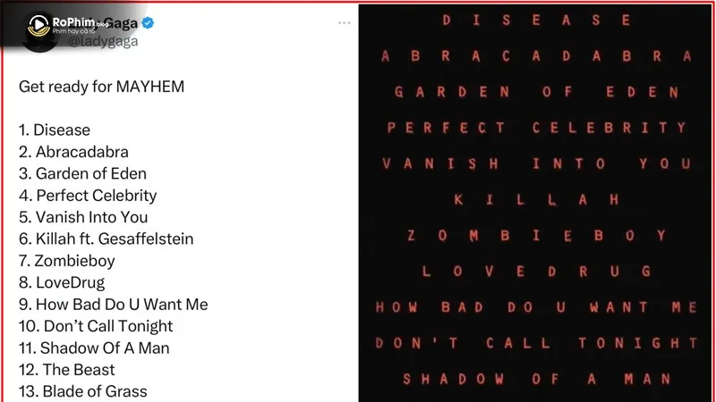 Lady Gaga giới thiệu album MAYHEM với loạt ca khúc kết hợp nghệ sĩ đình đám.
