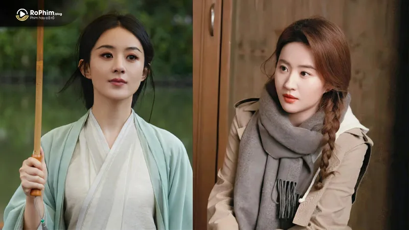 Lưu Diệc Phi và Triệu Lệ Dĩnh bị tụt hạng so với đàn em thuộc tiểu hoa 95